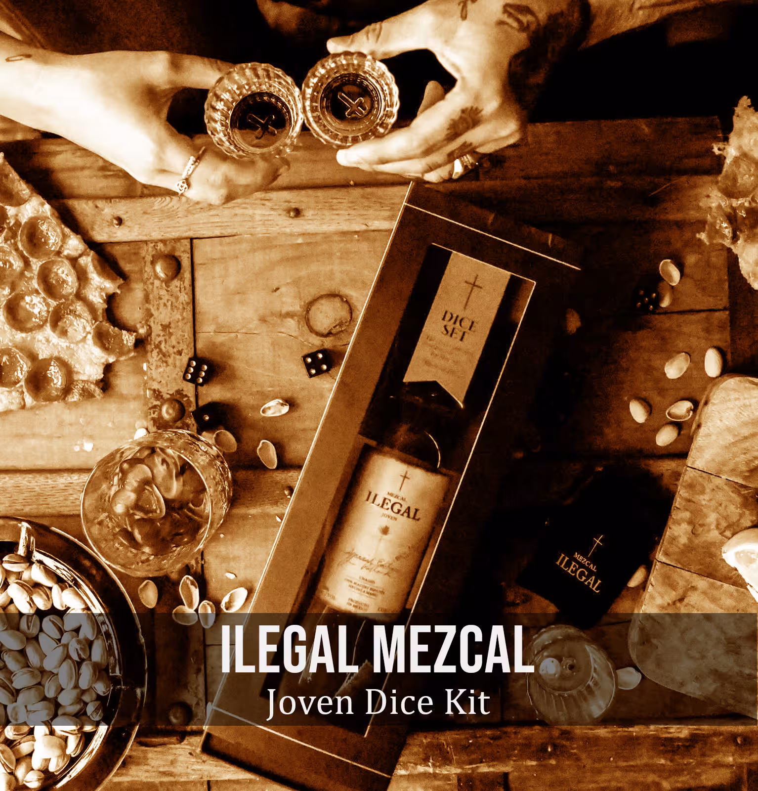 Ilegal Mezcal Joven Dice Kit