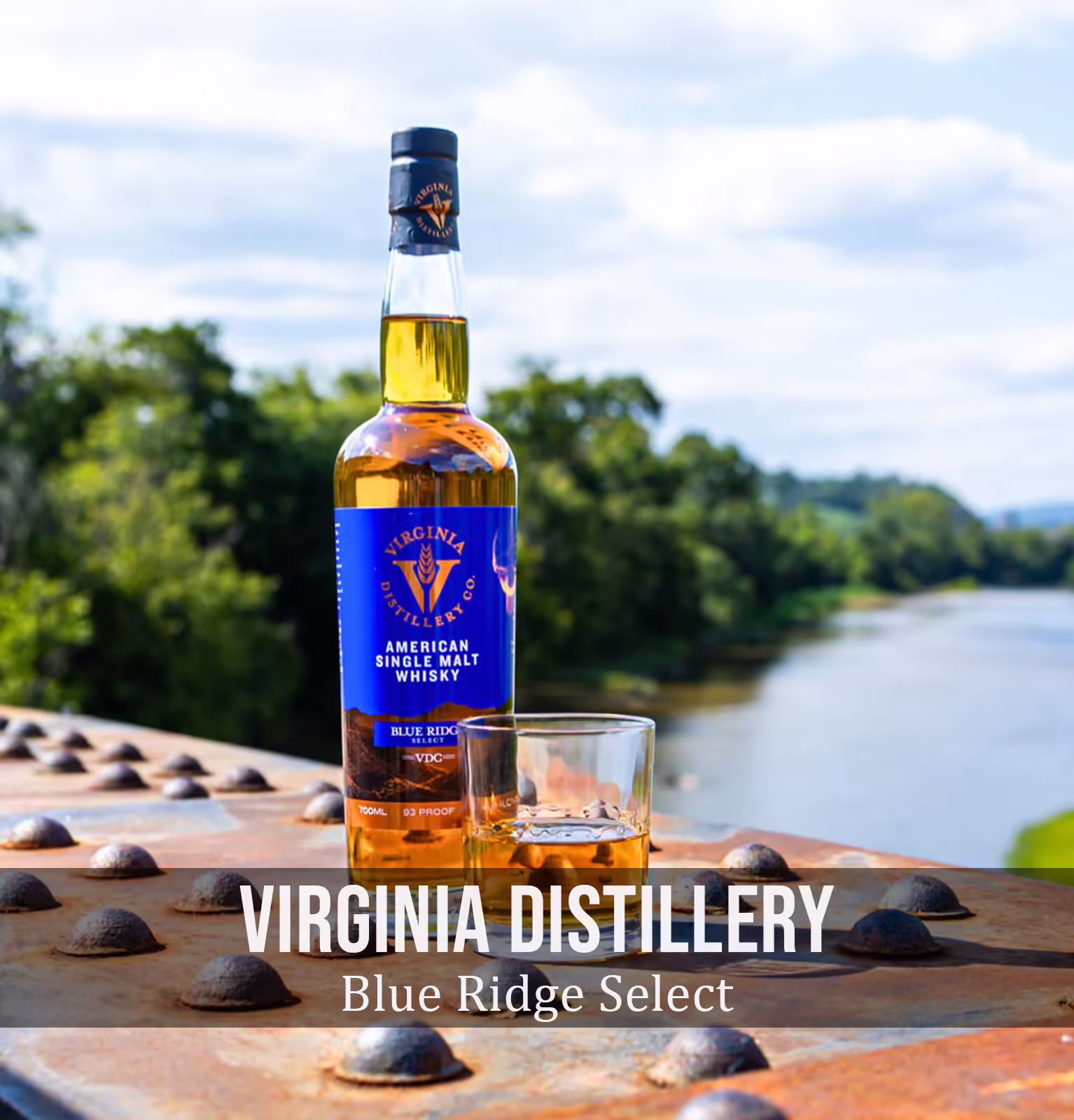 Virginia Distillery Blue Ridge Select American Single Malt Whisky