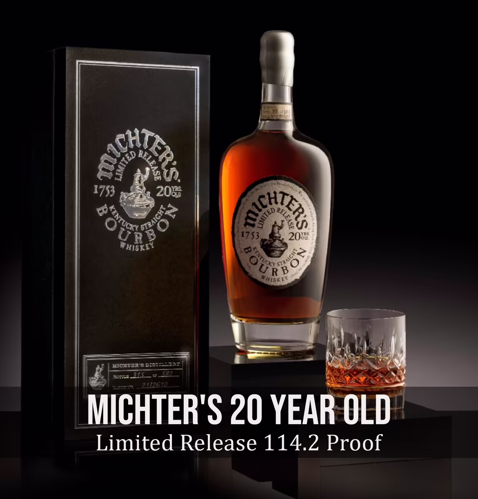 Michter's 20 Year Old Single Barrel Straight Bourbon Whiskey