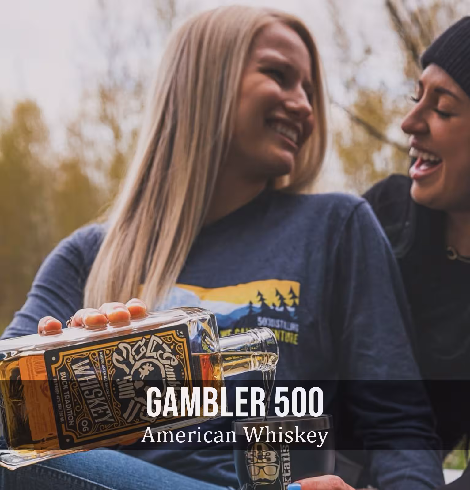 Gambler 500 American small batch Whiskey