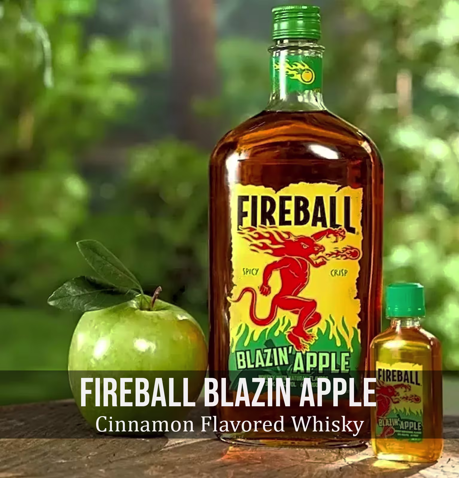 Fireball Blazin Apple Cinnamon Flavored Whisky