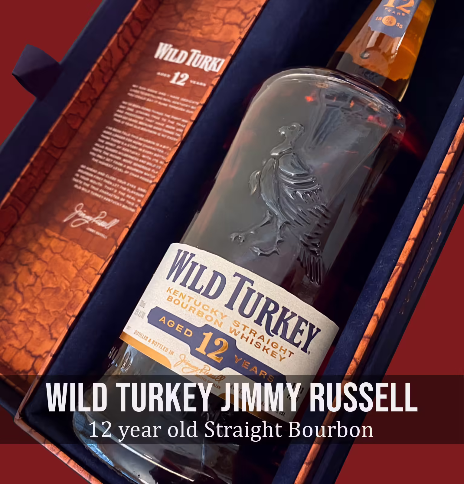 Wild Turkey Distiller's Reserve Jimmy Russell 12 Year Old Bourbon Whiskey