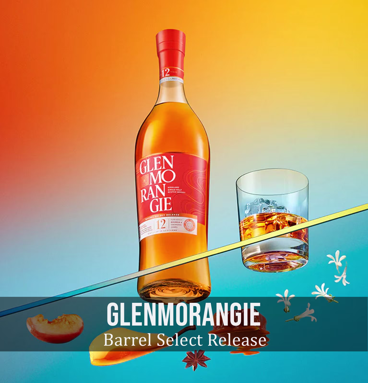 Glenmorangie Barrel Select Release Calvados Cask Finish 12 Year Old Single Malt Scotch Whisky