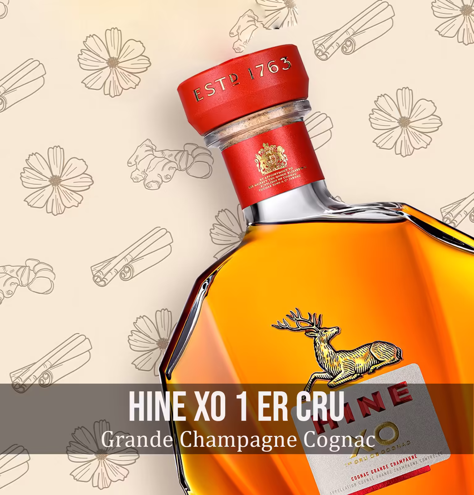 Hine XO 1 er Cru Grande Champagne Cognac