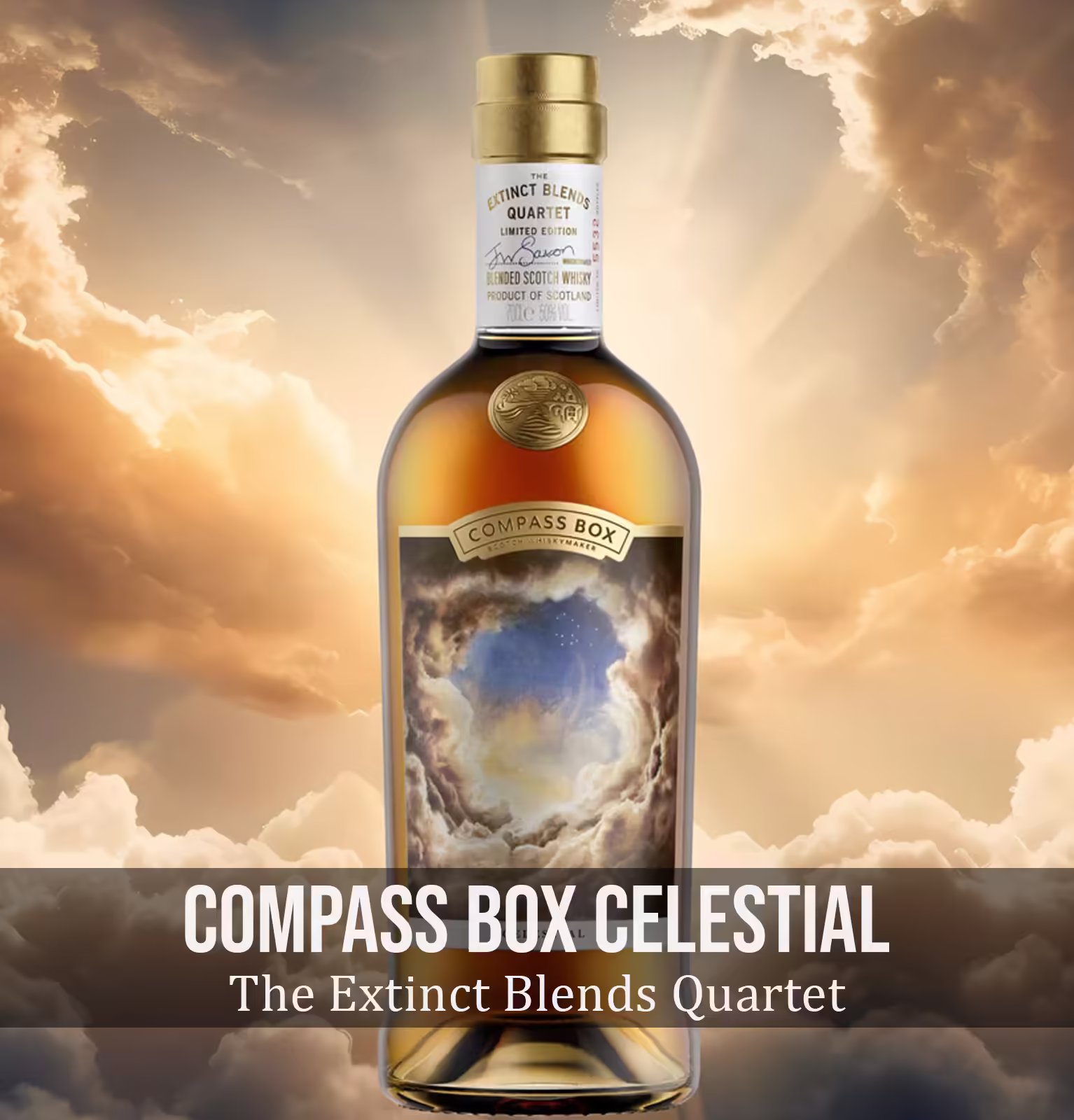 Compass Box The Extinct Blends Quartet Celestial Blended Scotch Whisky
