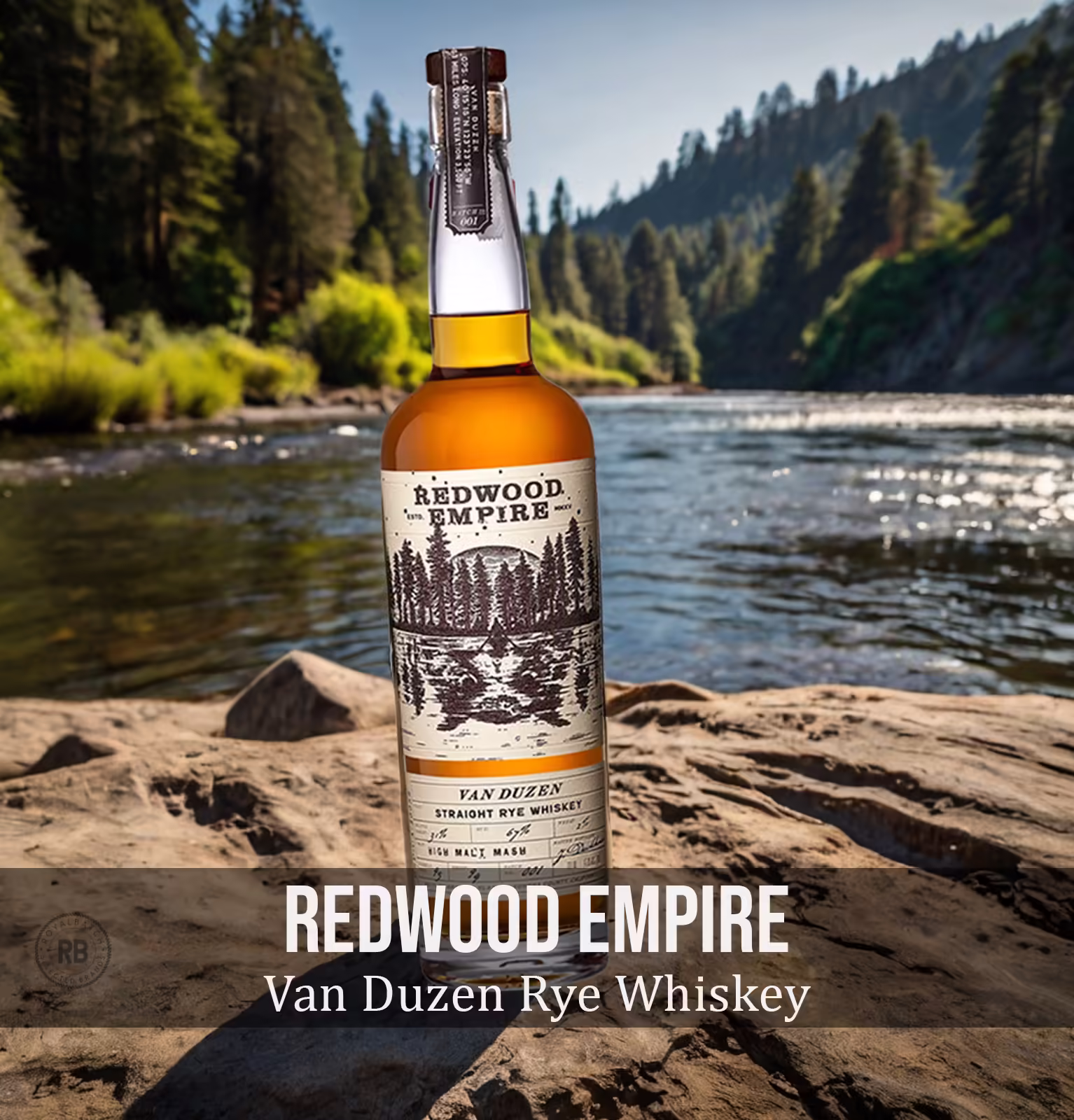 Redwood Empire Van Duzen Straight Rye Whiskey