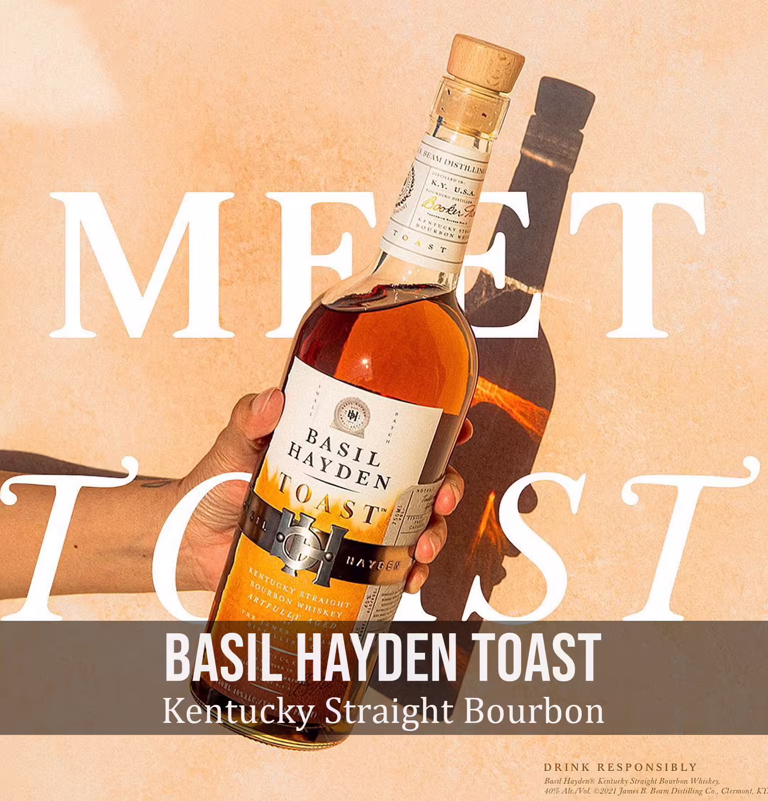 Basil Hayden Toast Kentucky Straight Bourbon Whiskey