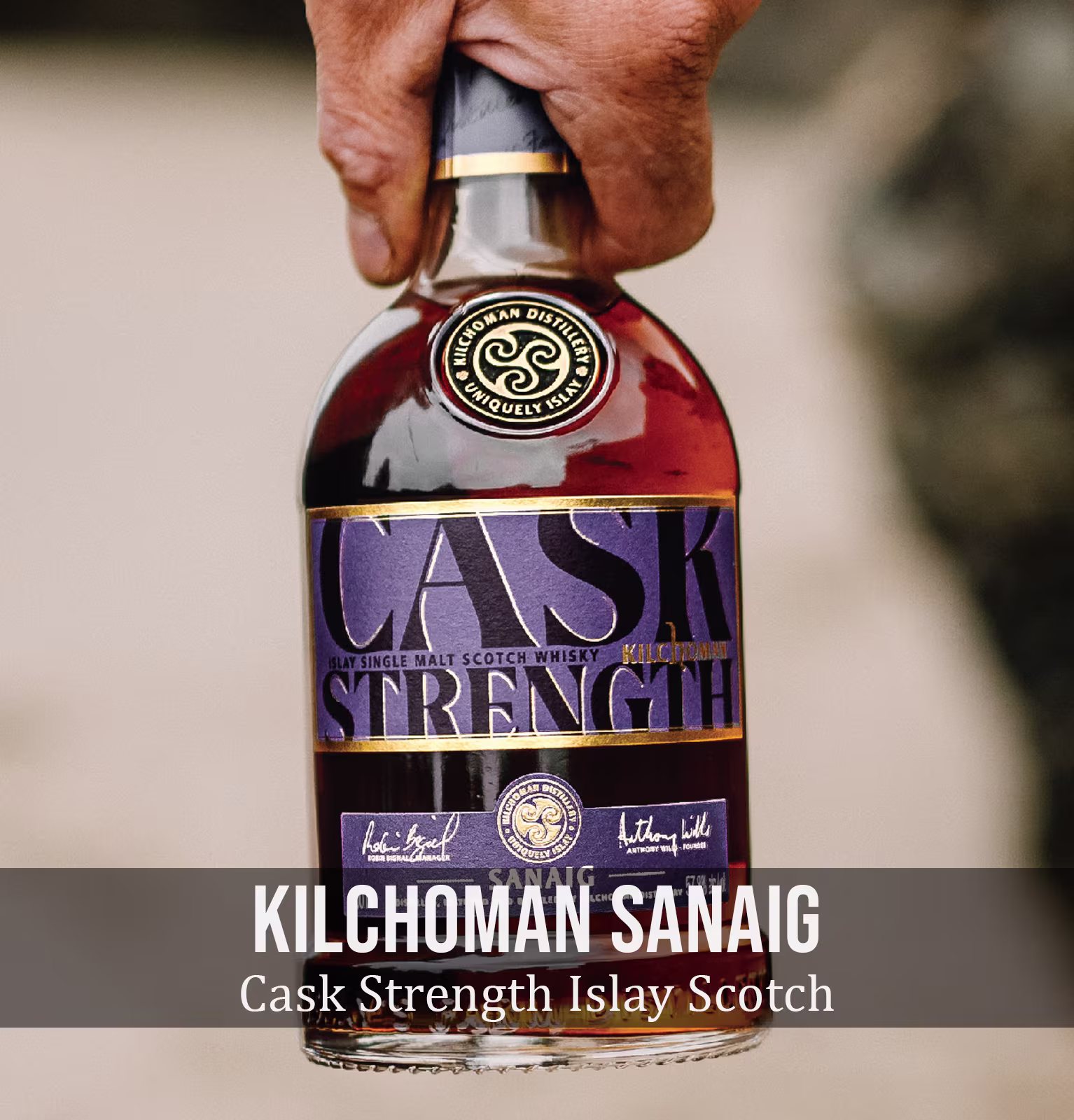 Kilchoman Sanaig Cask Strength Islay Single Malt Scotch Whisky 2024 Edition