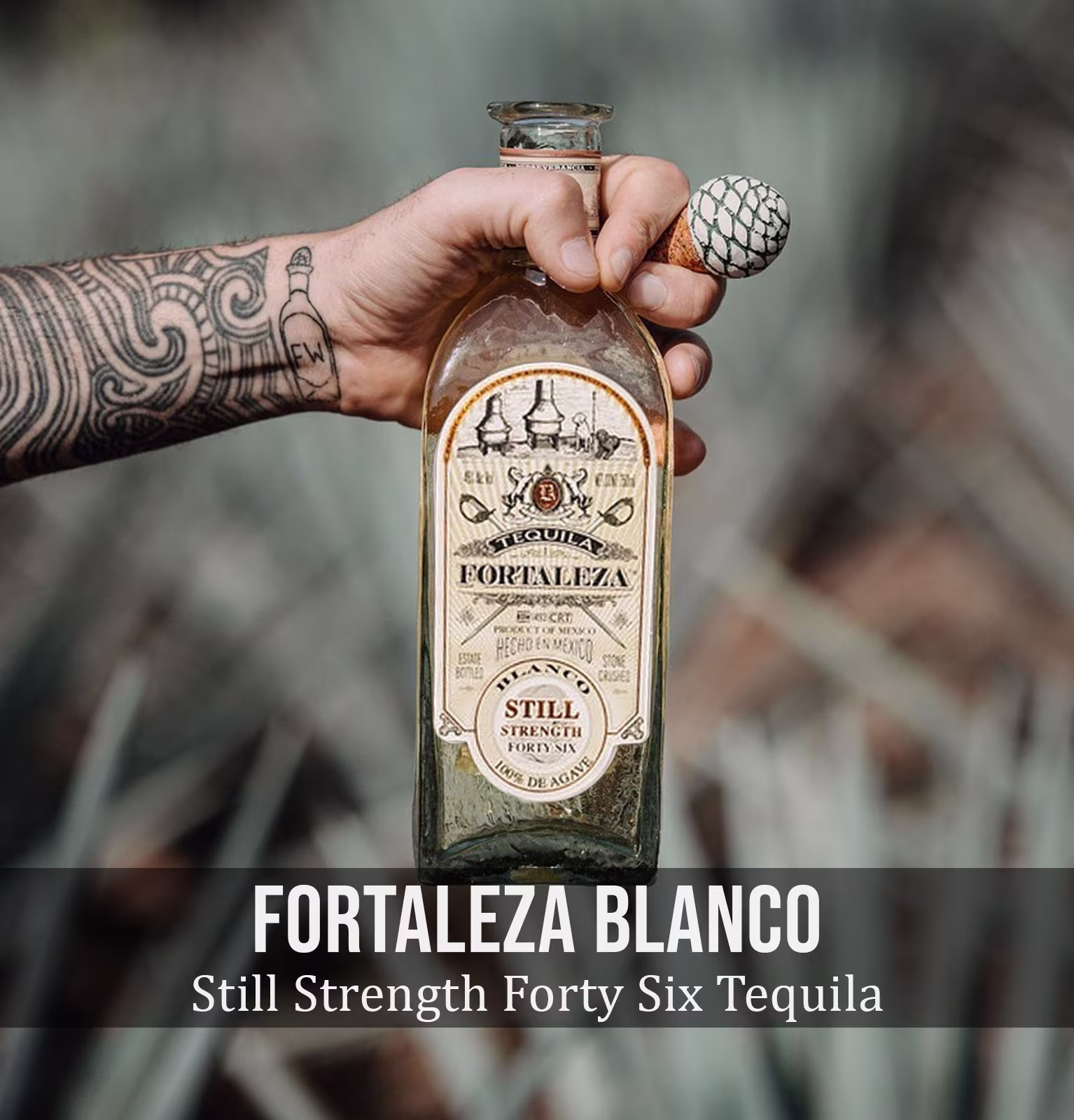 Fortaleza Blanco Still Strength Forty Six Tequila
