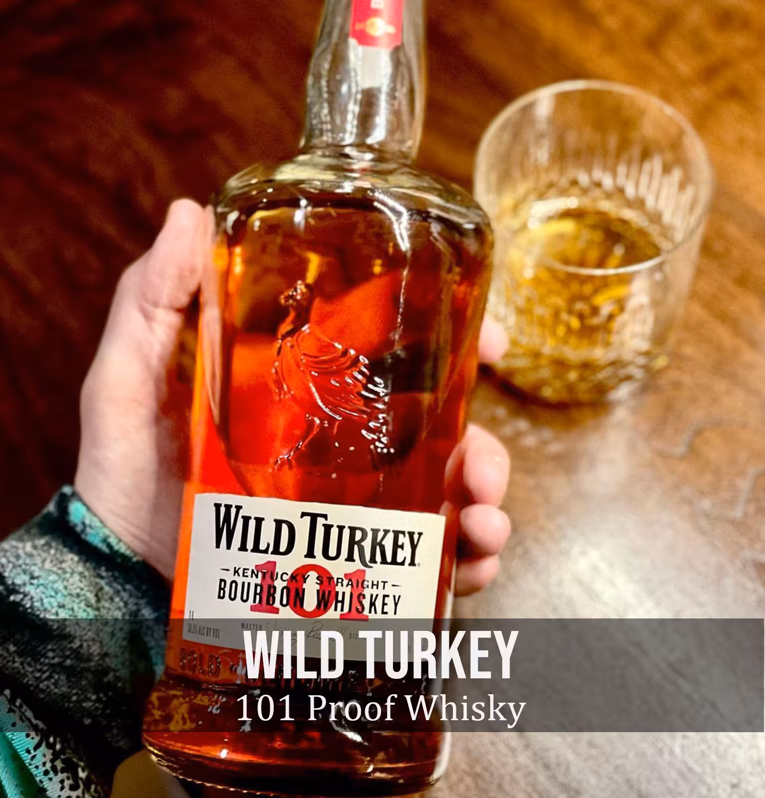 Wild Turkey 101 Kentucky Straight Bourbon Whiskey 1L