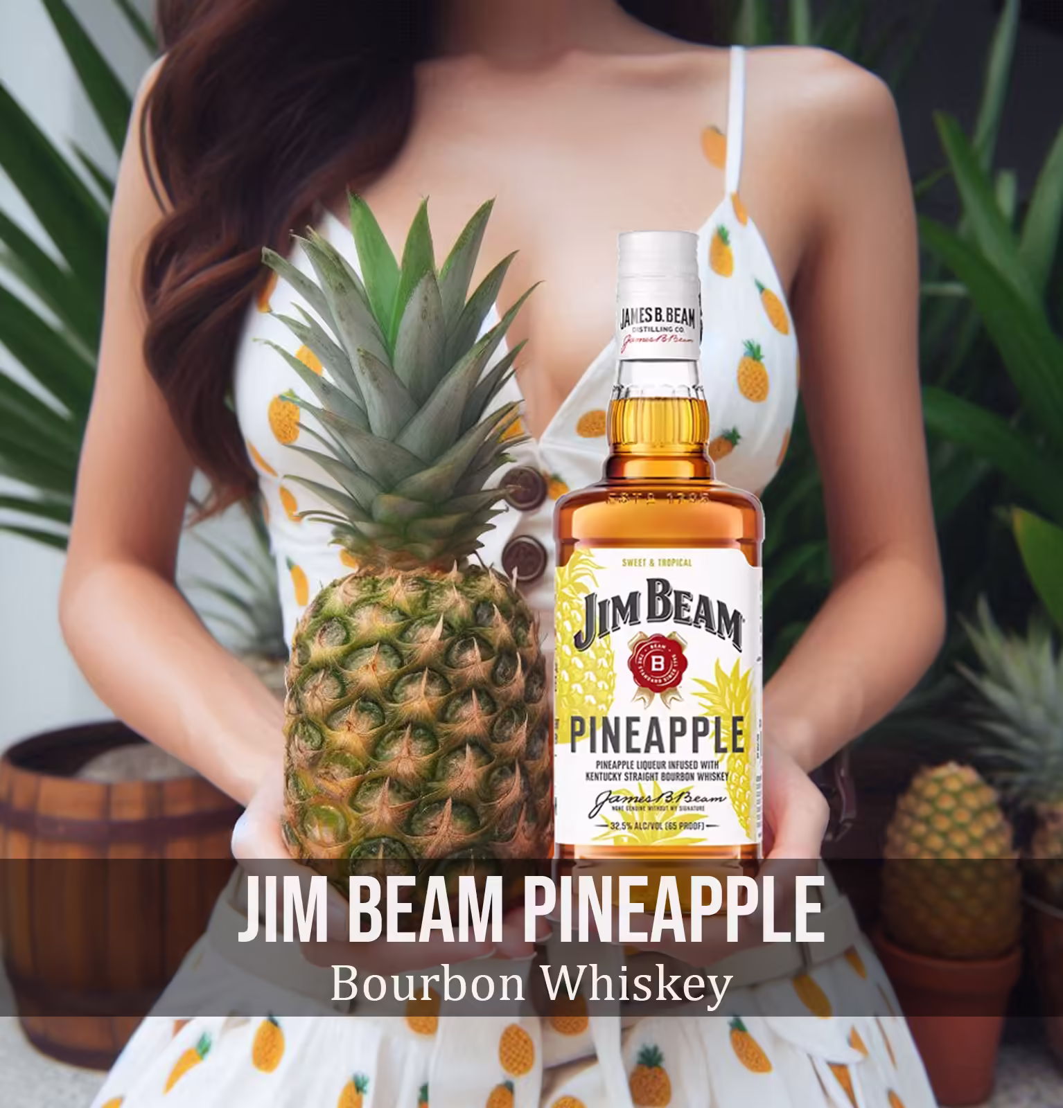 Jim Beam Pineapple Bourbon Whiskey