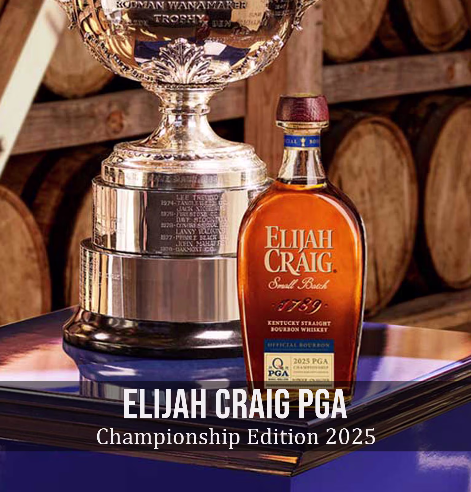 Elijah Craig PGA Championship Commemorative Edition Bourbon 2025