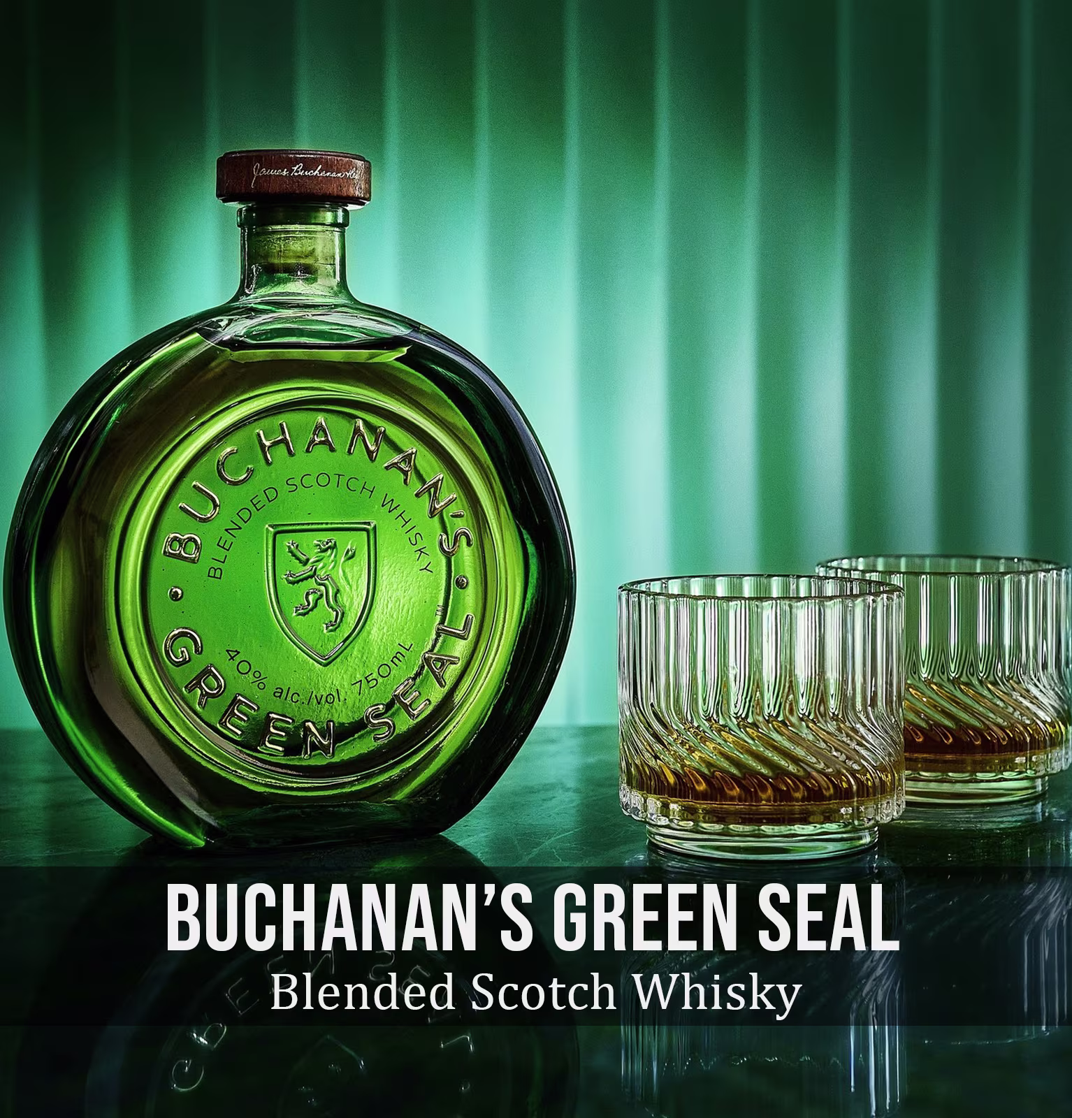 Buchanan’s Green Seal Blended Scotch Whisky