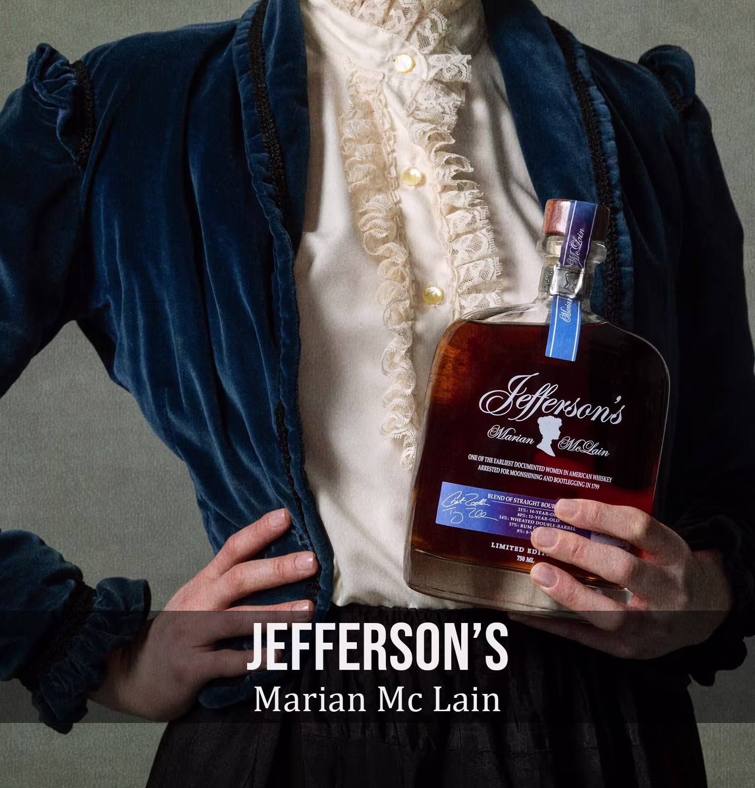 Jeffersons Marian Mc Lain Limited Edition Bourbon Whiskey