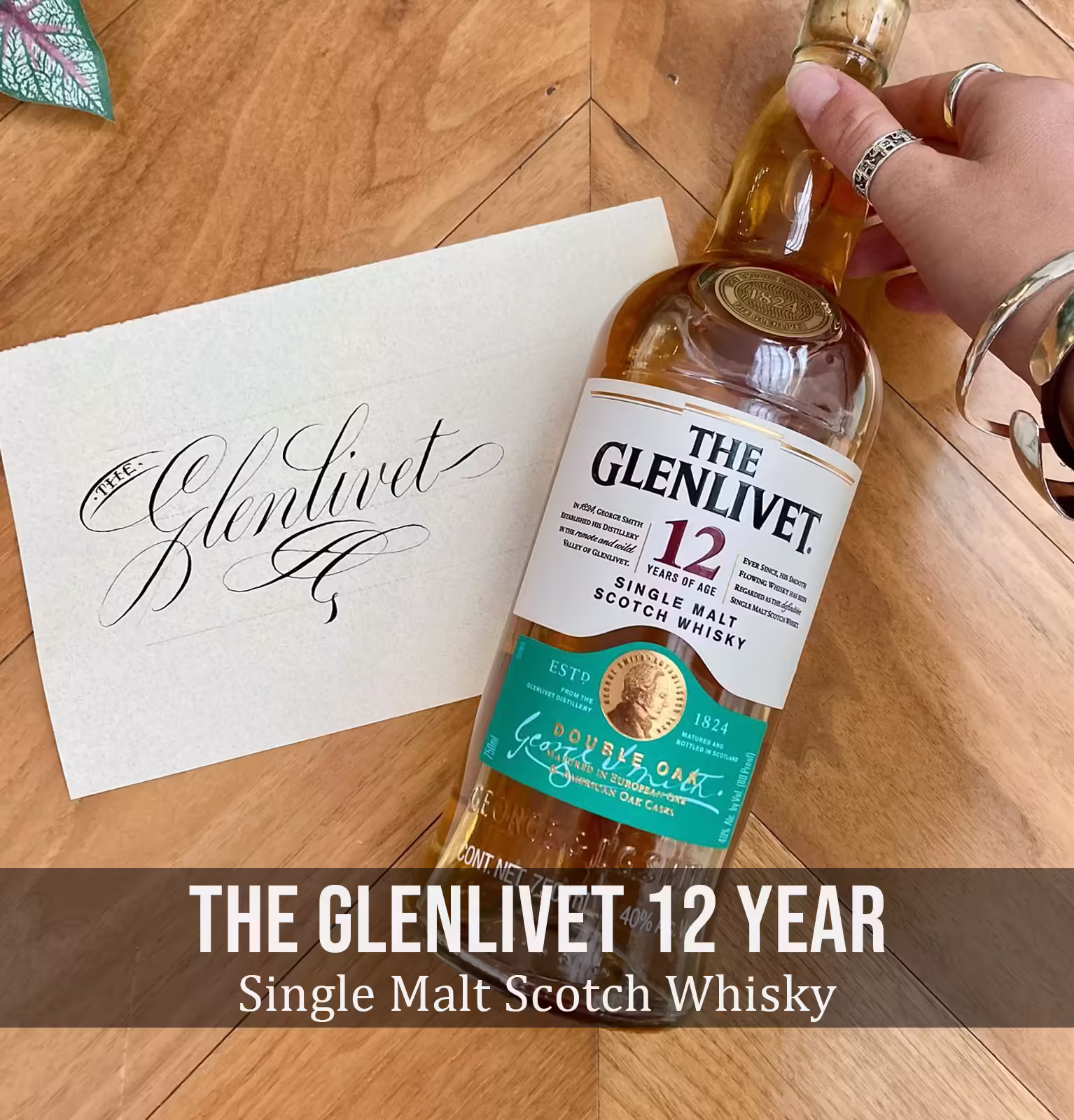 The Glenlivet 12 Year Old Single Malt Scotch Whisky