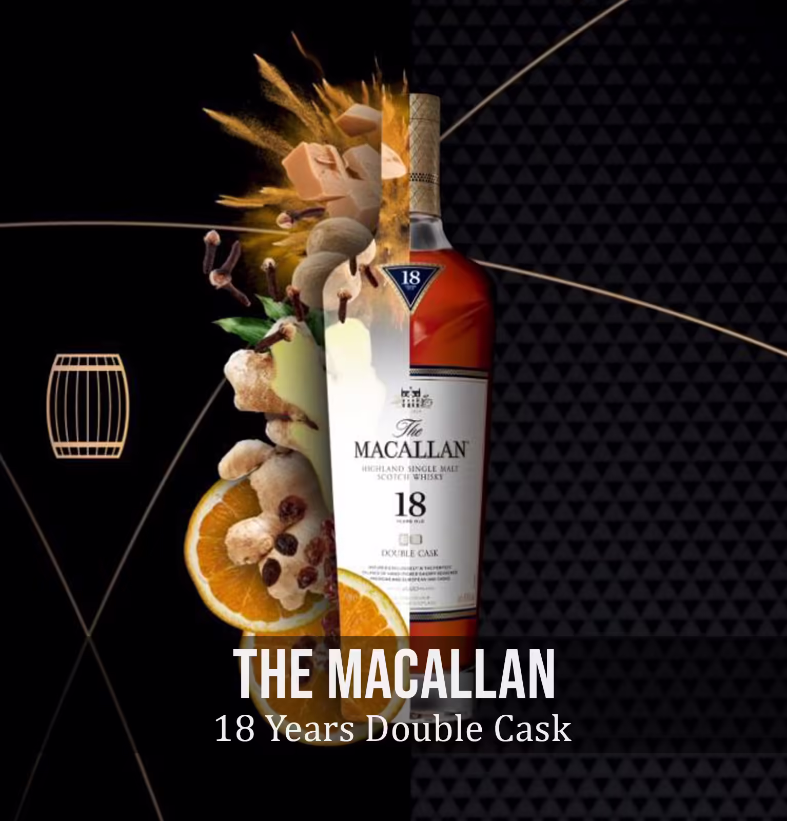 The Macallan Double Cask 18 Year Old Single Malt Scotch Whisky