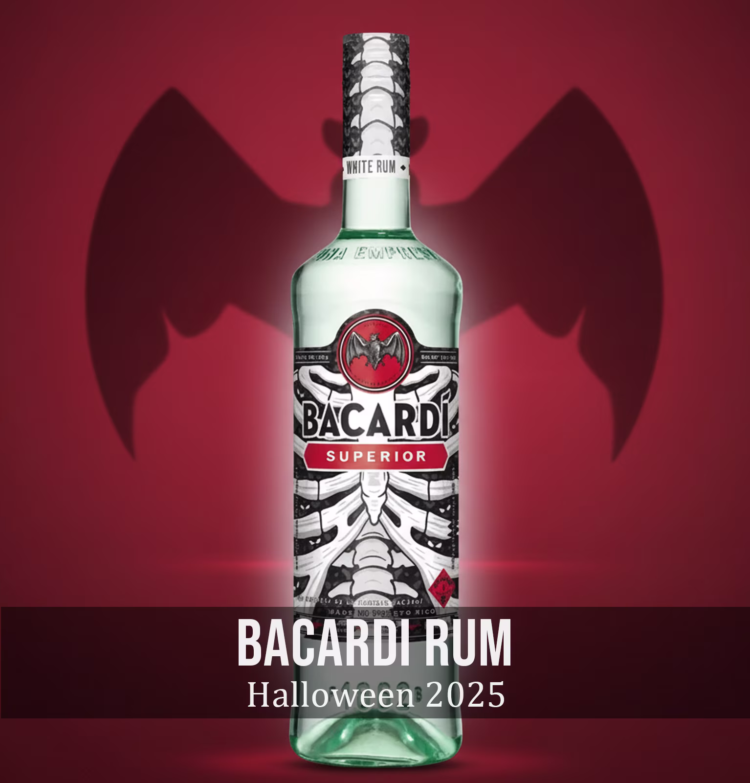 Bacardi Superior Rum Limited Edition Halloween 2025