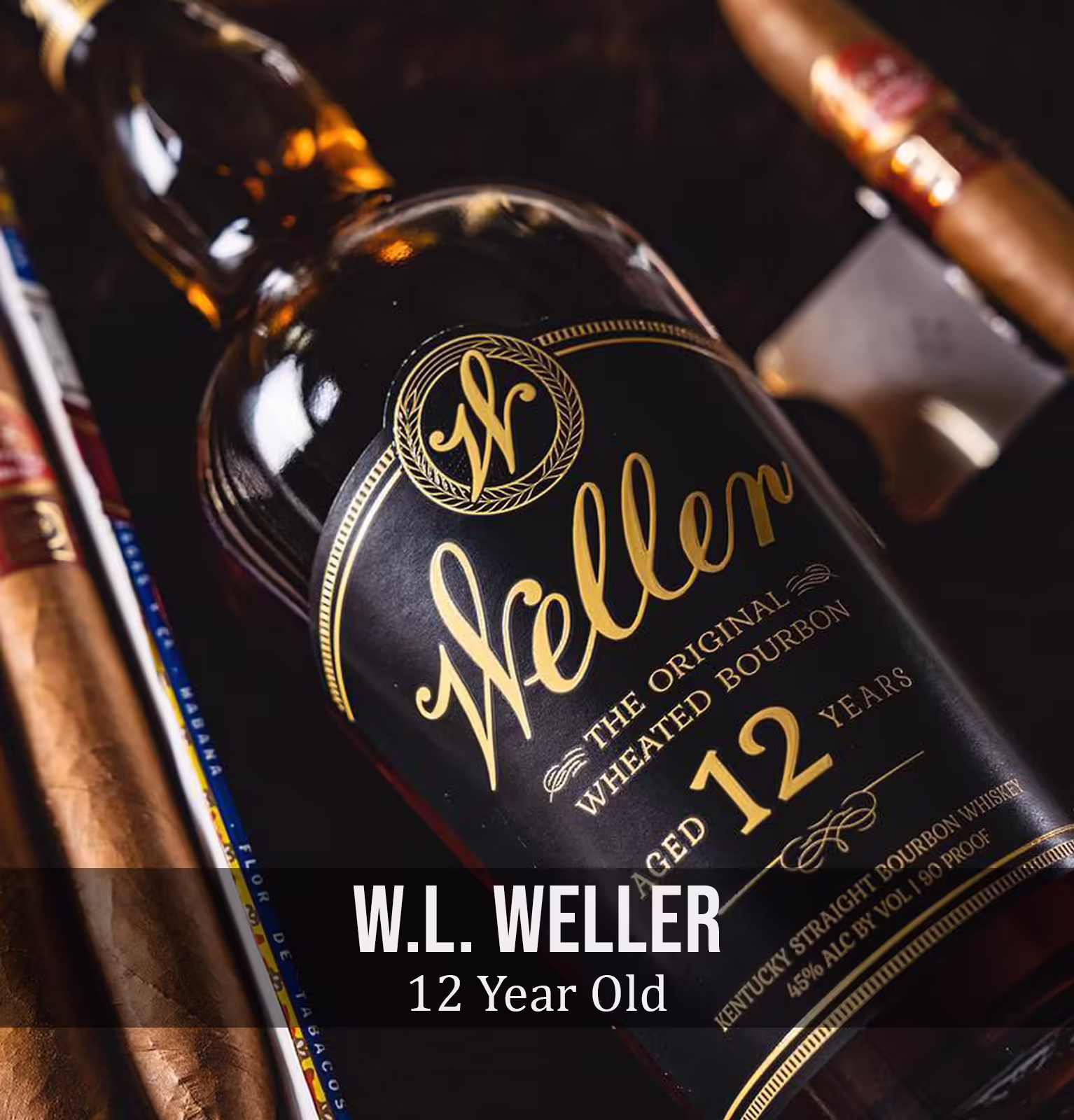 W.L. Weller 12 Year Old Original Wheated Bourbon Whiskey 750ml
