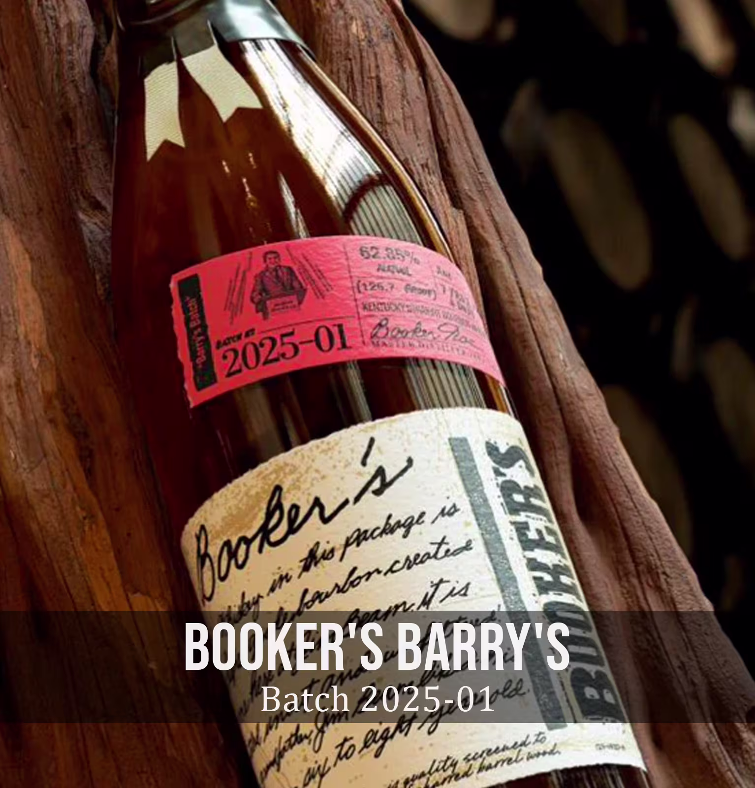 Bookers Barry's Batch 2025-01 Kentucky Straight Bourbon Whiskey