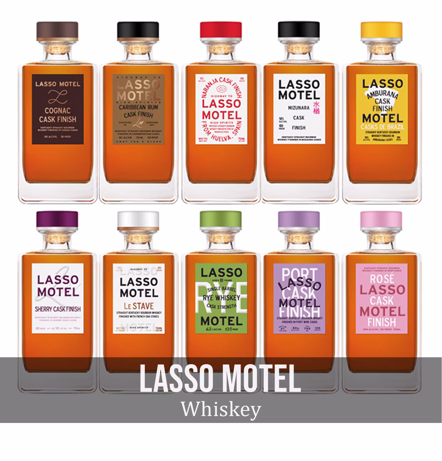 Lasso Motel LM 8 Year Old Kentucky Straight Bourbon Whiskey