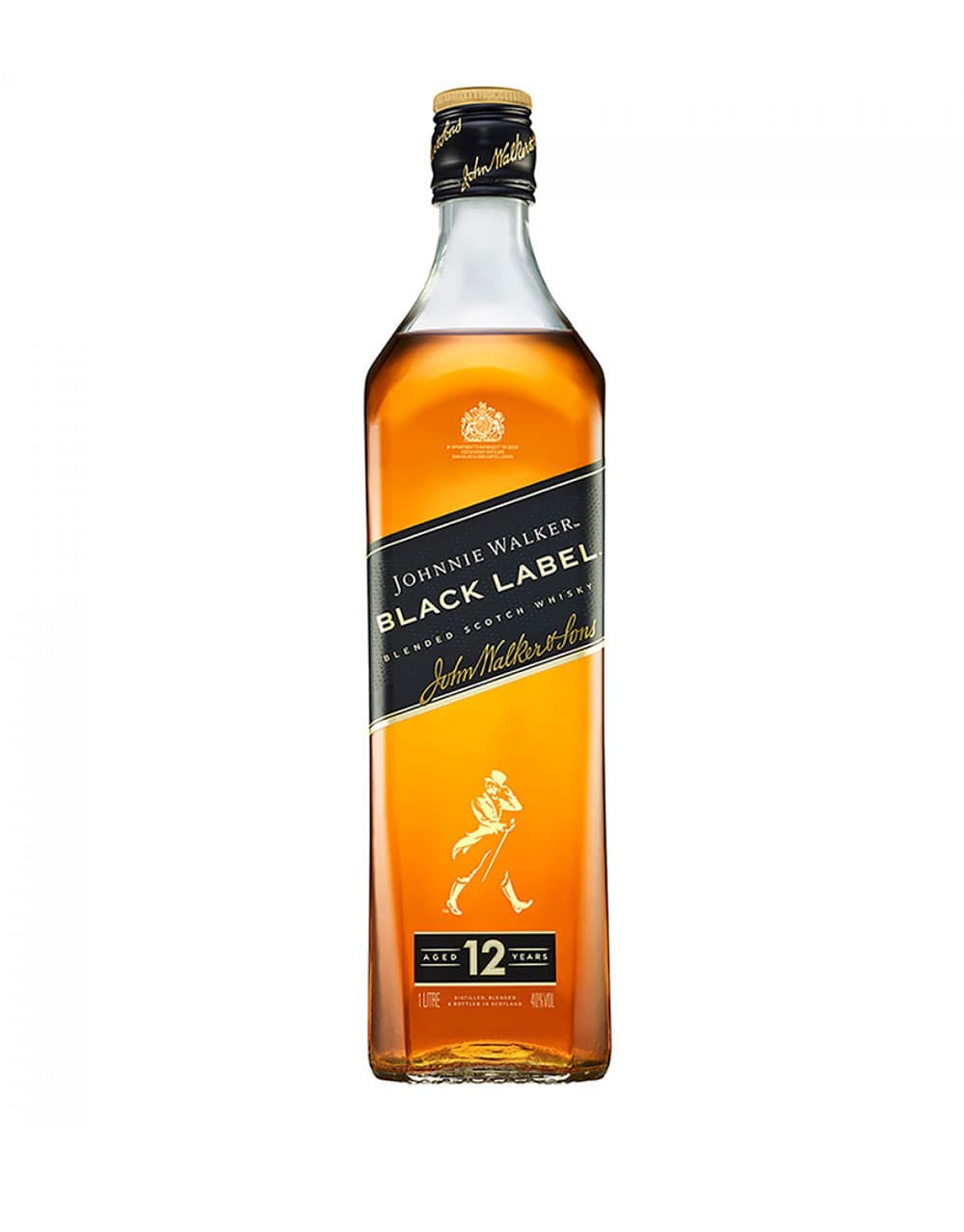 Johnnie Walker Black Label 12 years old Scotch Whisky 1.75L